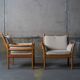 Illum Wikkelsø - Silkeborg 'Genius' easy chairs