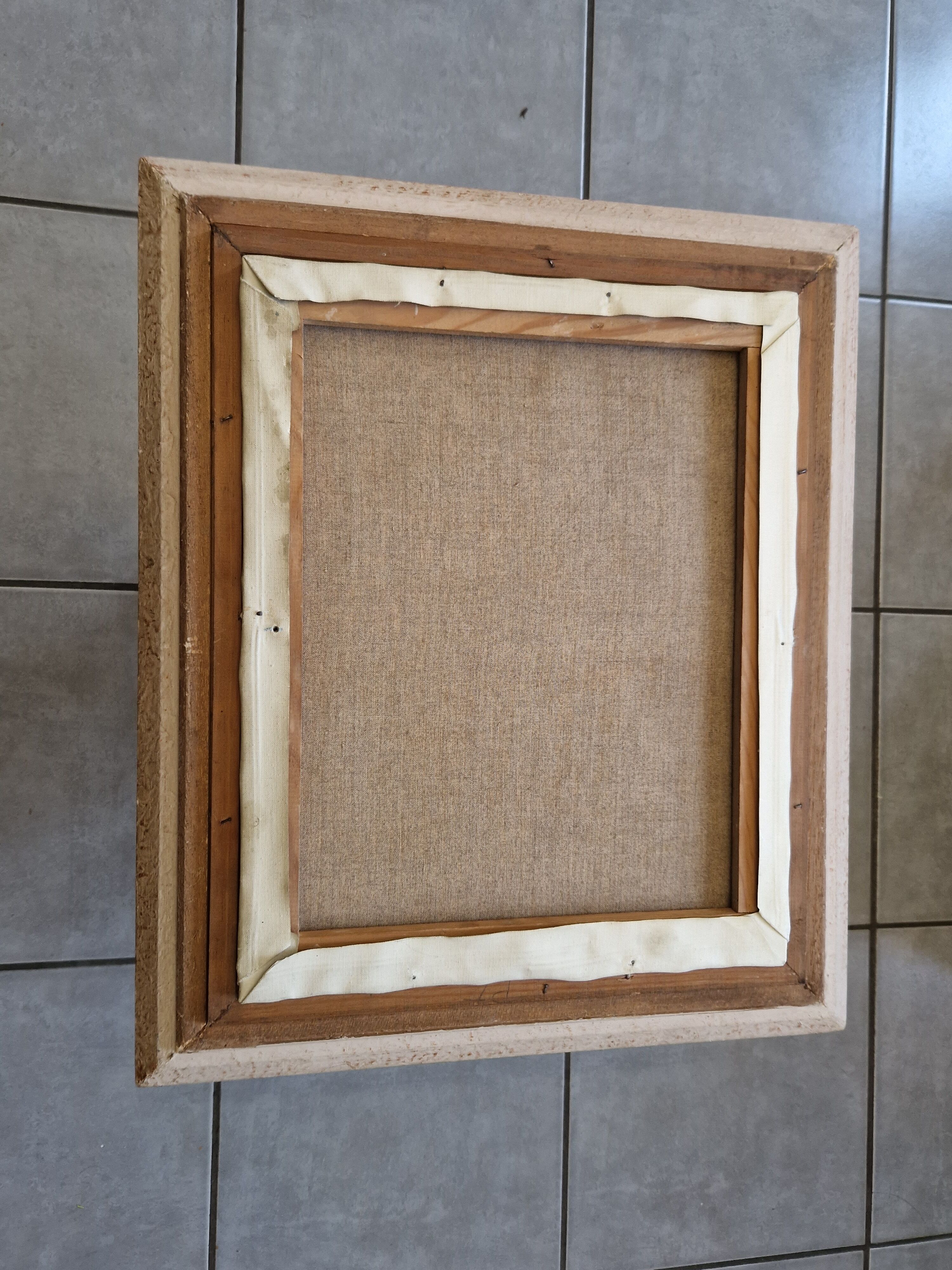 Tableau huile sur toile les Capucines