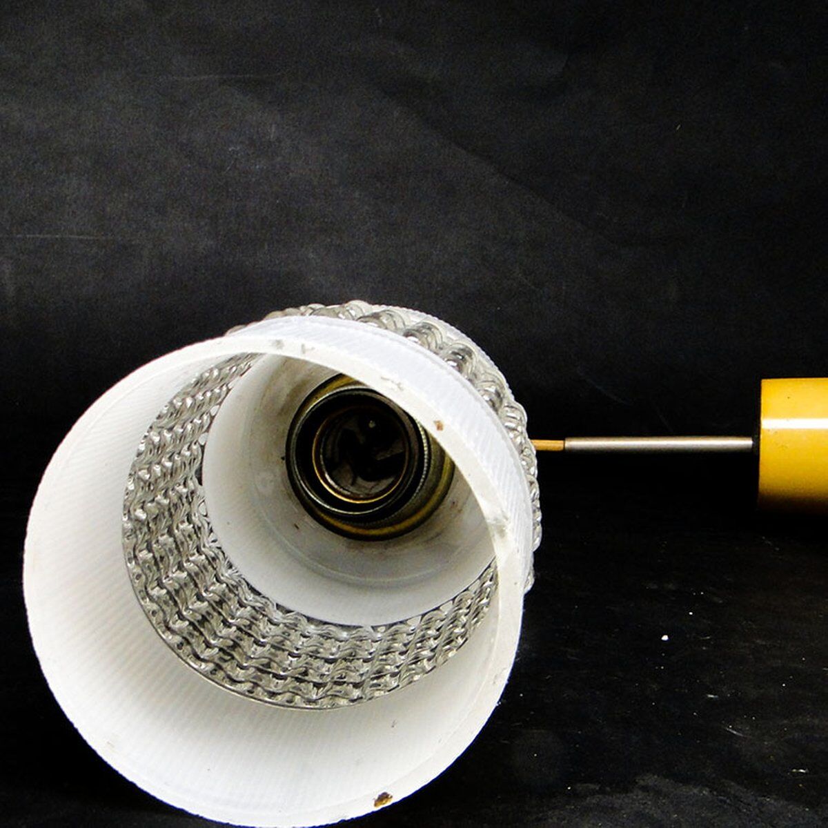 Postmodern pendant lamp from Polam, Poland, 1970s