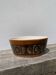 Glazed ceramic salad bowl 1970