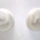 Pair of Round Murano Glass Ceiling Lights or Sconces, Italy