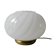 Brass lamp and opaline from the 70s