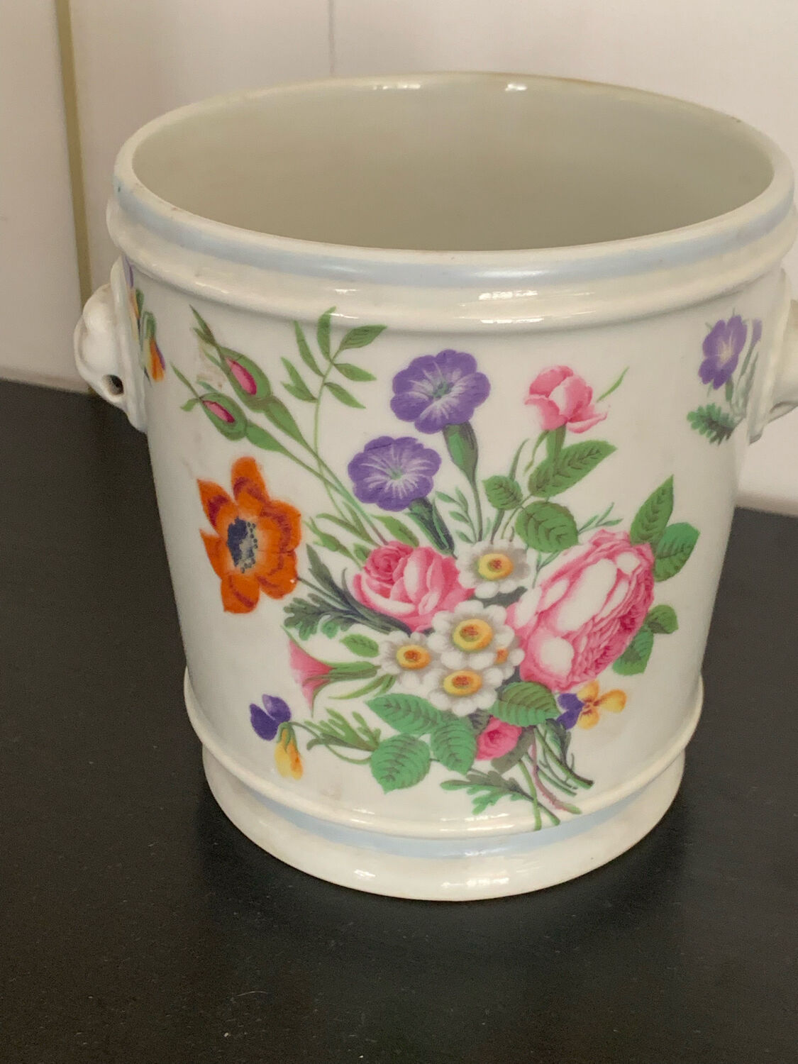 Porcelain pot cover