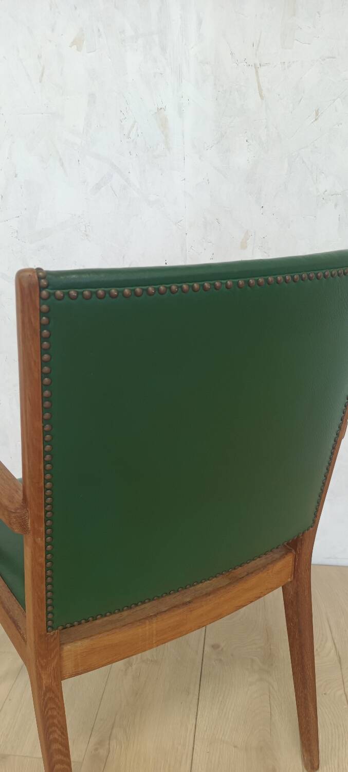 Oak armchair from the 1950s