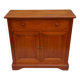 Entrance furniture in cherry wood with door and drawers H 83 cm
