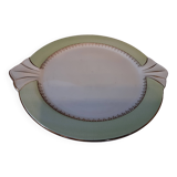 Plat rond porcelaine  opaque  S A
