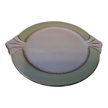 SA opaque porcelain round dish