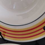 Set of 6 vintage soup plates Gien 50