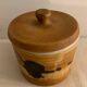 Pot de la Poterie de La Colombe en grès émaillé style Vallauris