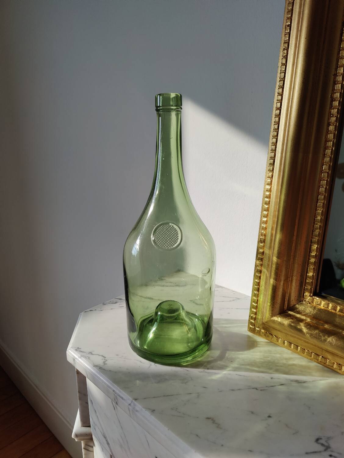 Old glass bottle