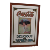Advertising mirror