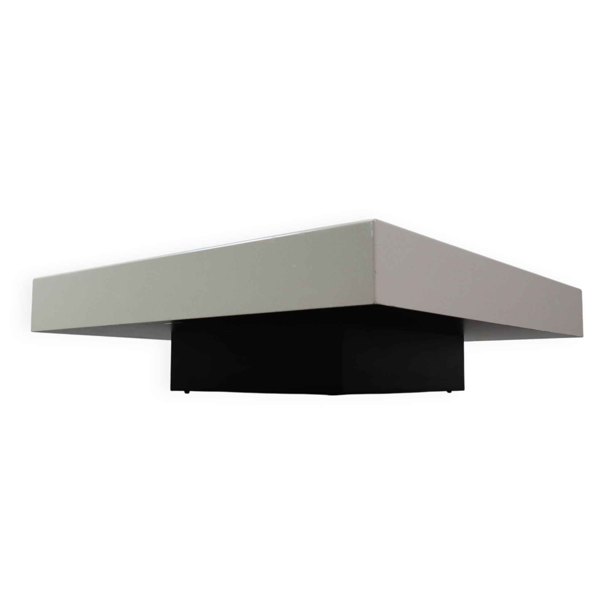 Sleek vintage minimalist coffee table