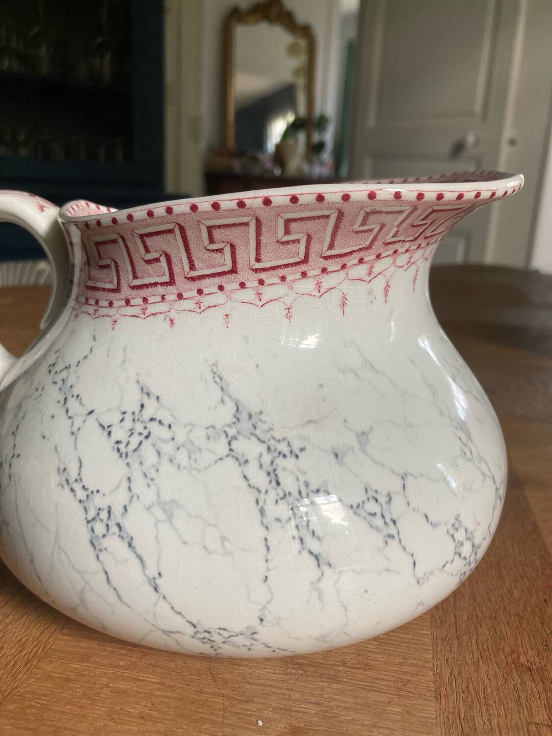 “Athens” pitcher, Iron Earth, Lunéville