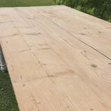 Solid fir farmhouse table