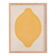 Contemporary painting on paper 30x40cm lemon signed eawy