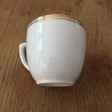 3 coffee cups Ivory