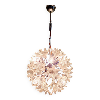 Sputnik chandelier in Murano glass, by Paolo Venini, 1960s-70s