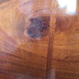 Cardboard maker forming mahogany writing