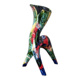 Vase tripode zoomorphe en céramique A. Dressinval