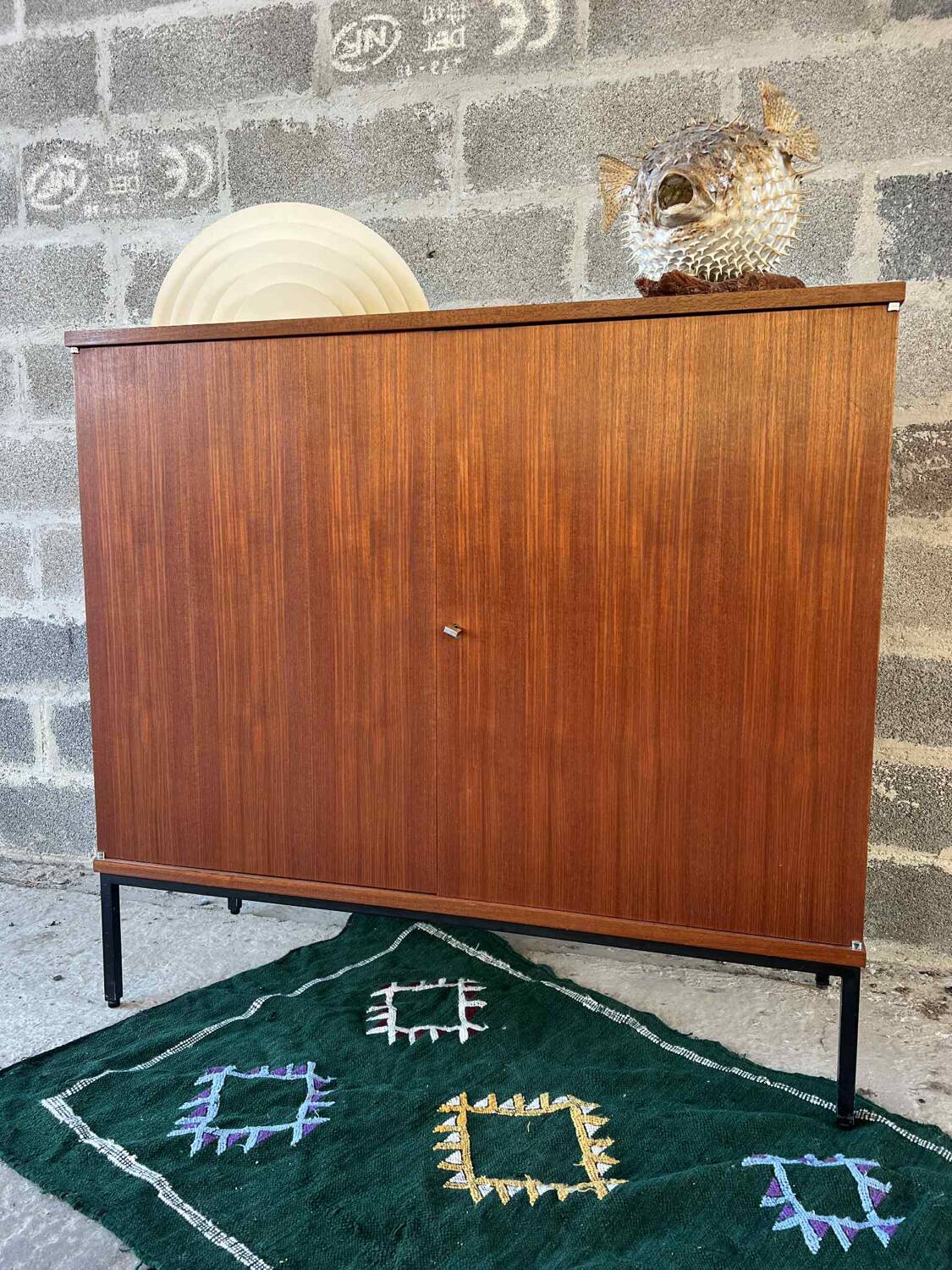 Antique teak furniture by Philippon & Lecocq by Degorre.