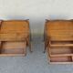 Pair of bedside table Louis XV style