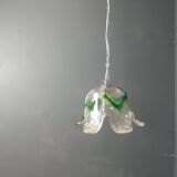 Suspension en verre de Murano, pour Mazzega, années 1960