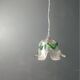 Vintage murano glass pendant light, for Mazzega, 1960s