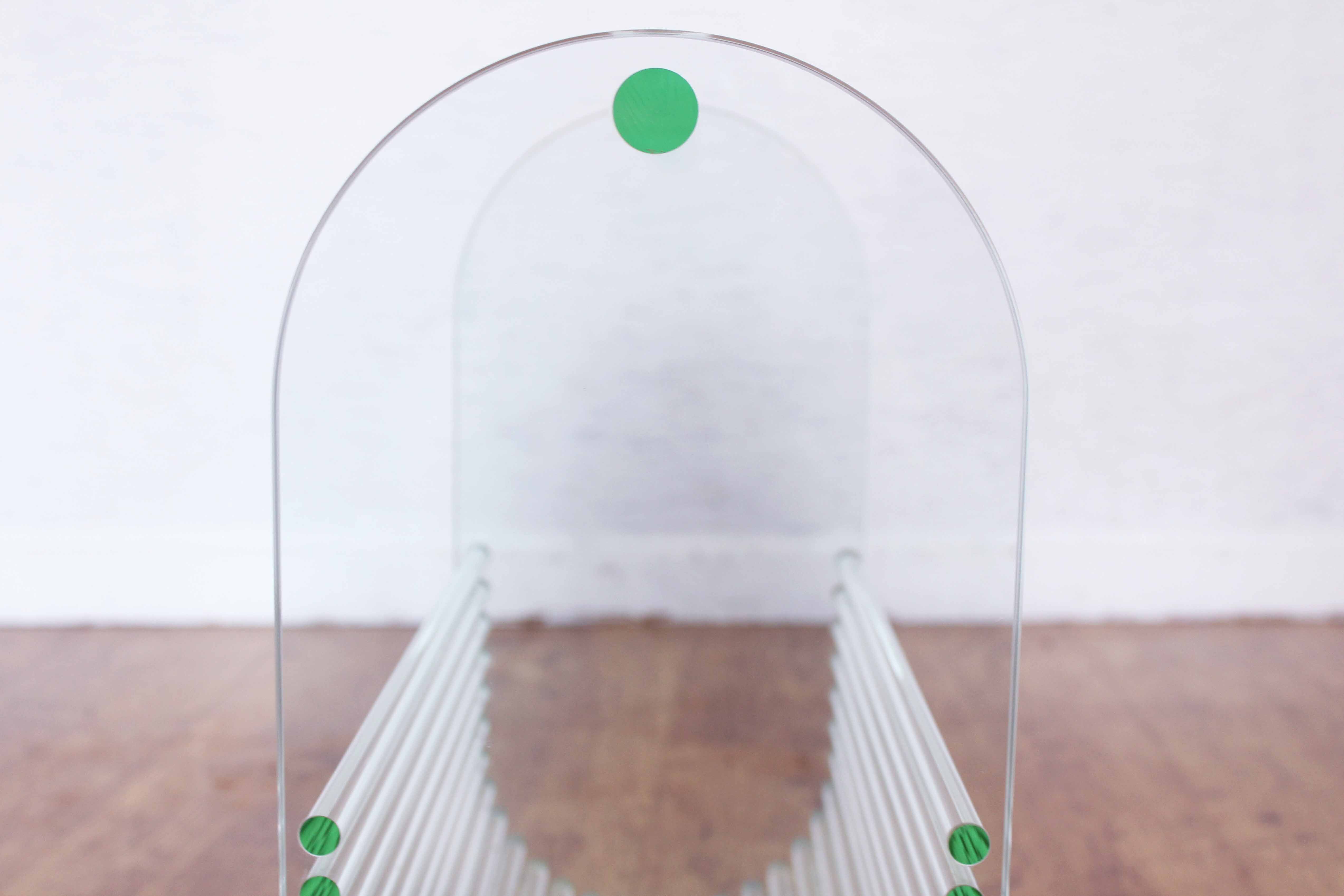Marais international glass magazine door