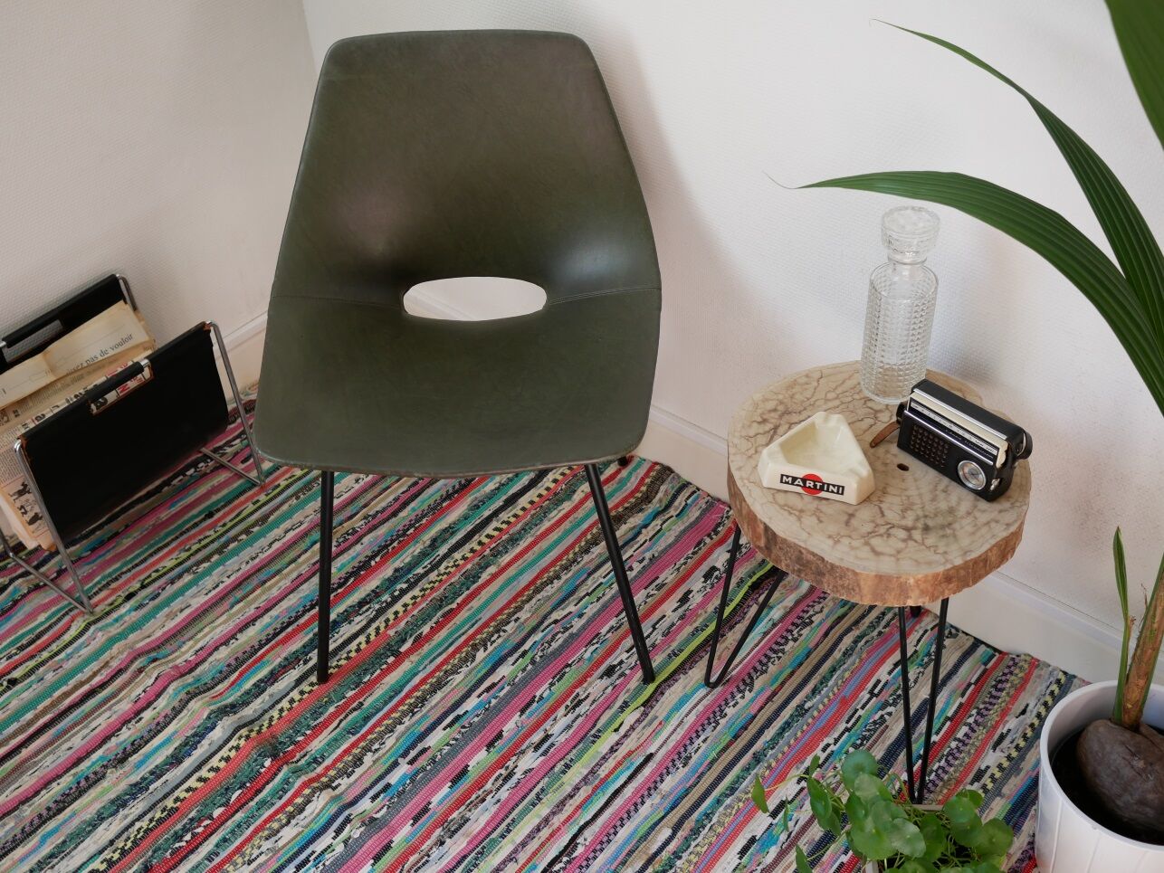 Chair tonneau Pierre Guariche for Steiner