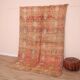 Peach Vintage Moroccan Rug 176 x 287 cm, Berber Wool Rug, Handmade Boho Rug