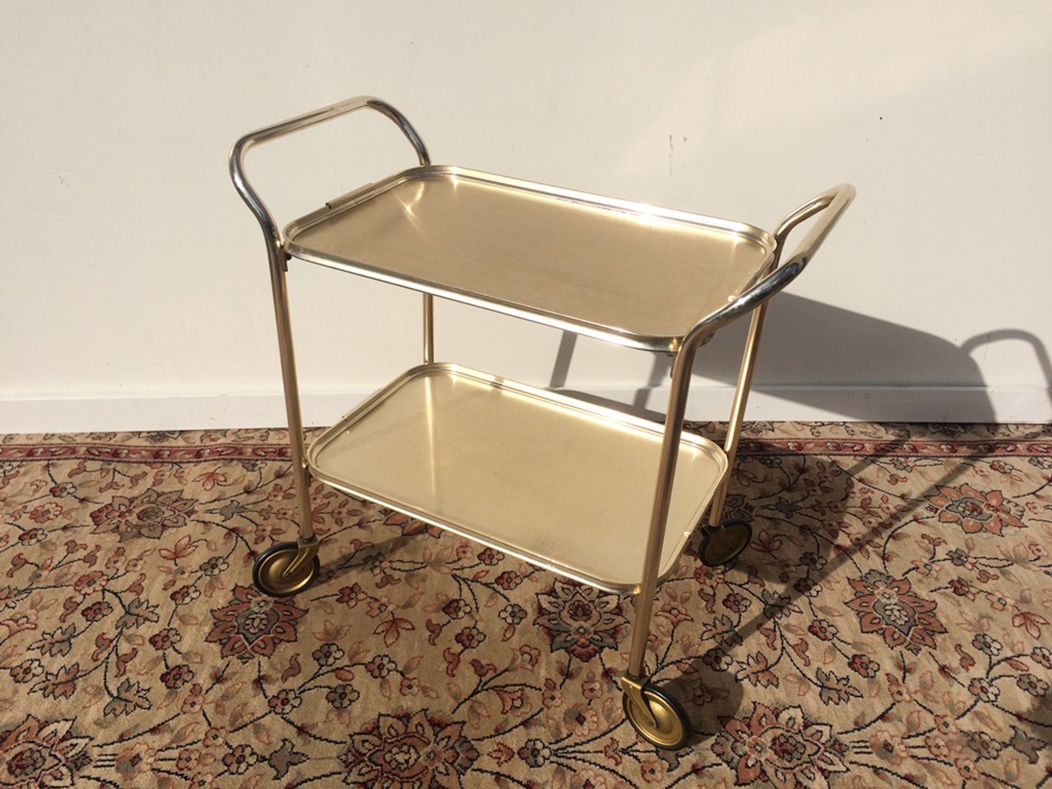 Vintage trolley bar Carefree England 50s