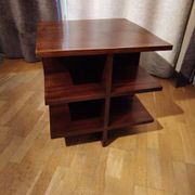 Side table bookshelf