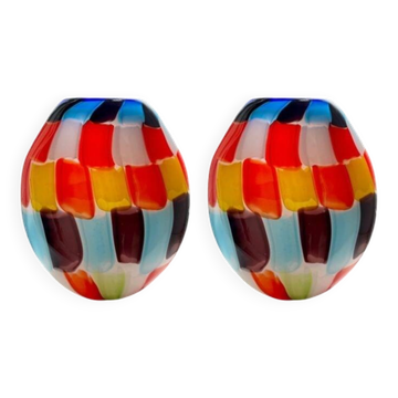 Pair of Murano vases