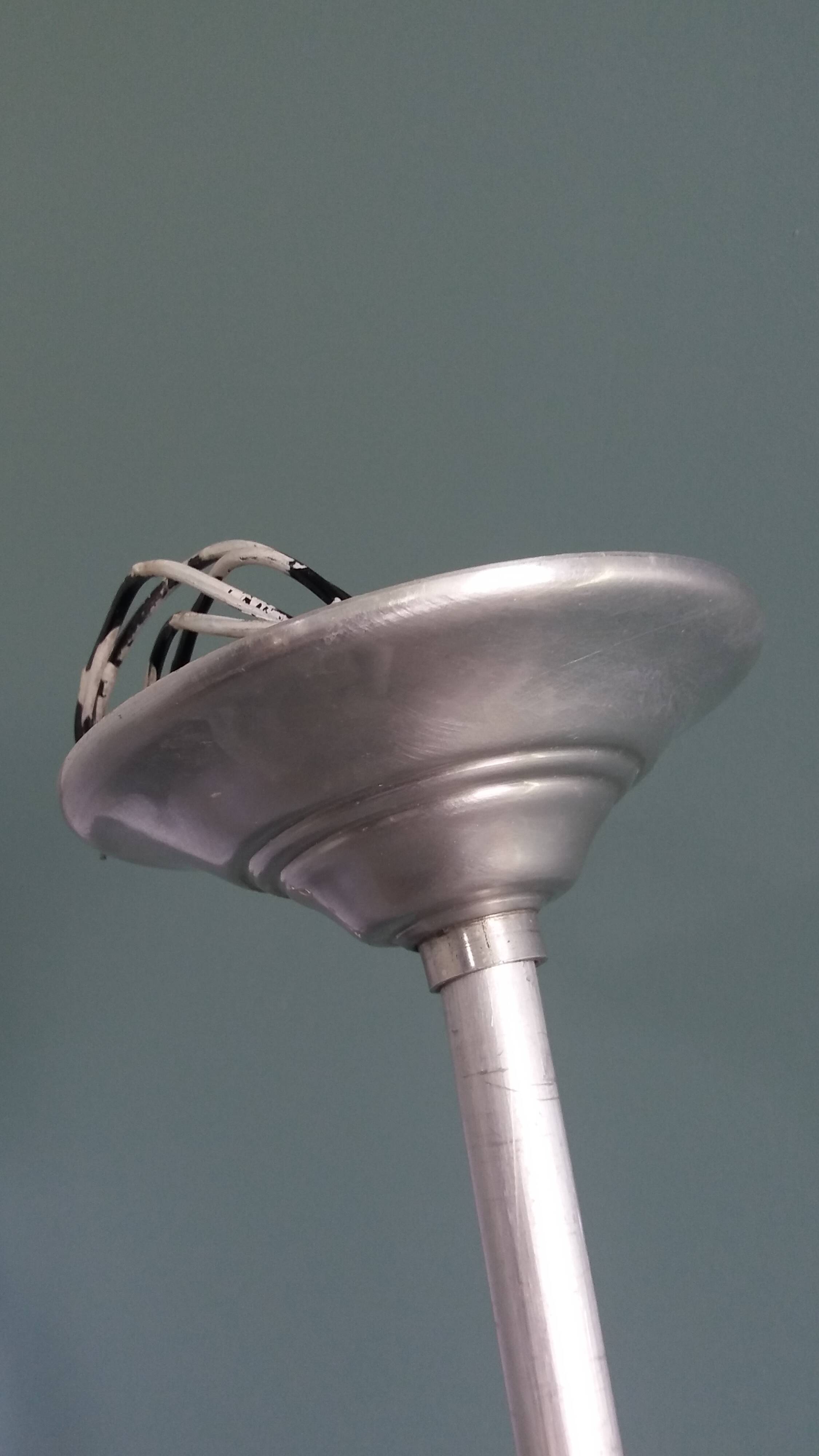 Art Deco glass globe pendant from Clichy