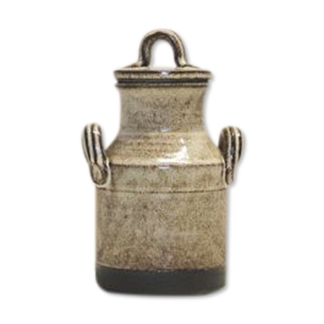 Brown jug vase by Finnish Keramik from Denmark