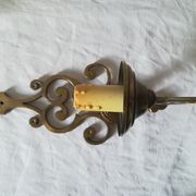 Duo d'appliques en laiton