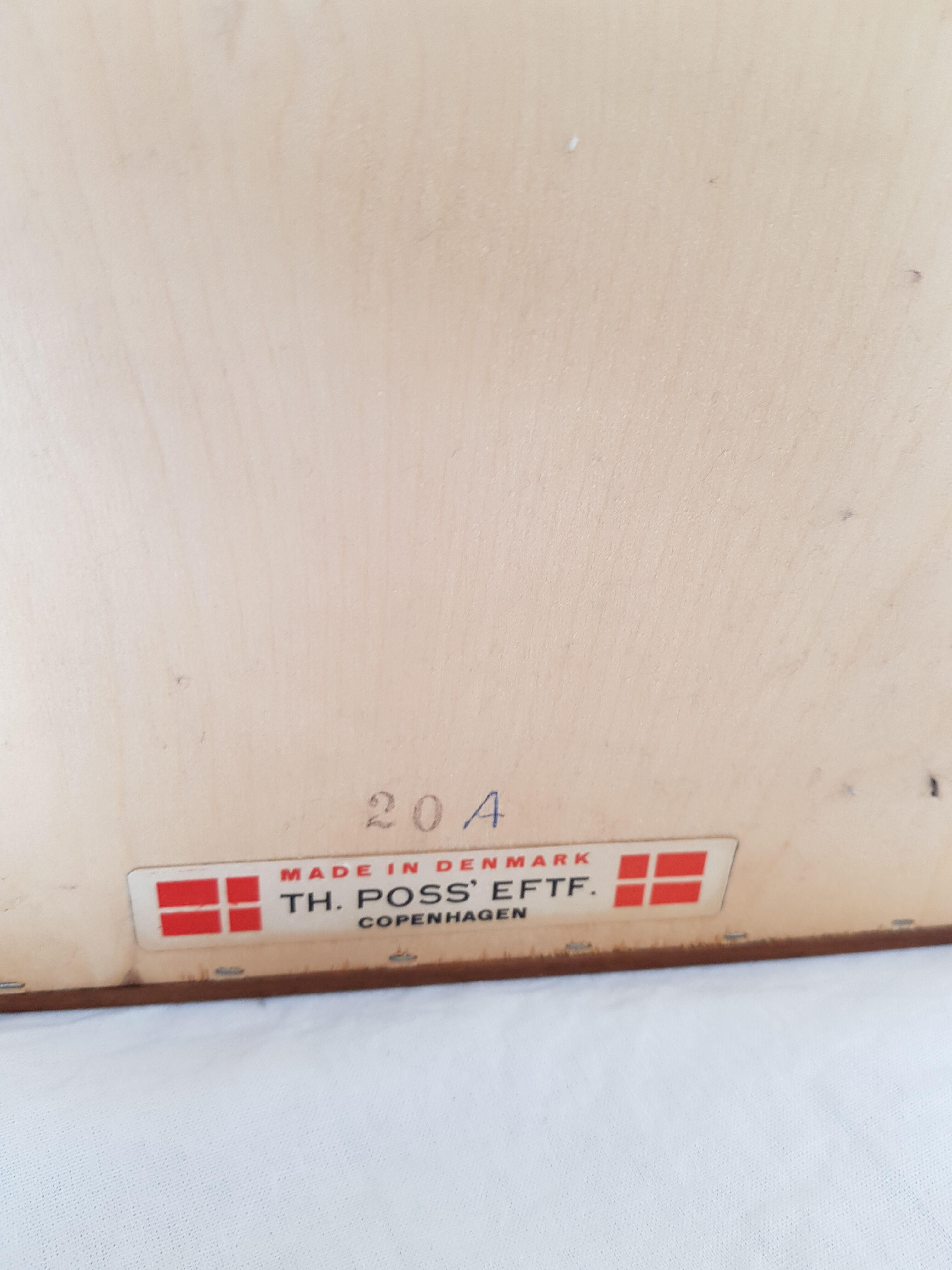 Teak mirror by Aksel Kjersgaard Denmark 1960