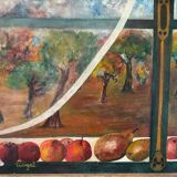 Modern still life signed