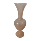 Pink opaline vase