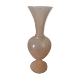 Pink opaline vase