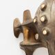 Brutalist wall lamp by Matt Camps for Loré Ceramics, the Netherlands, 1960s