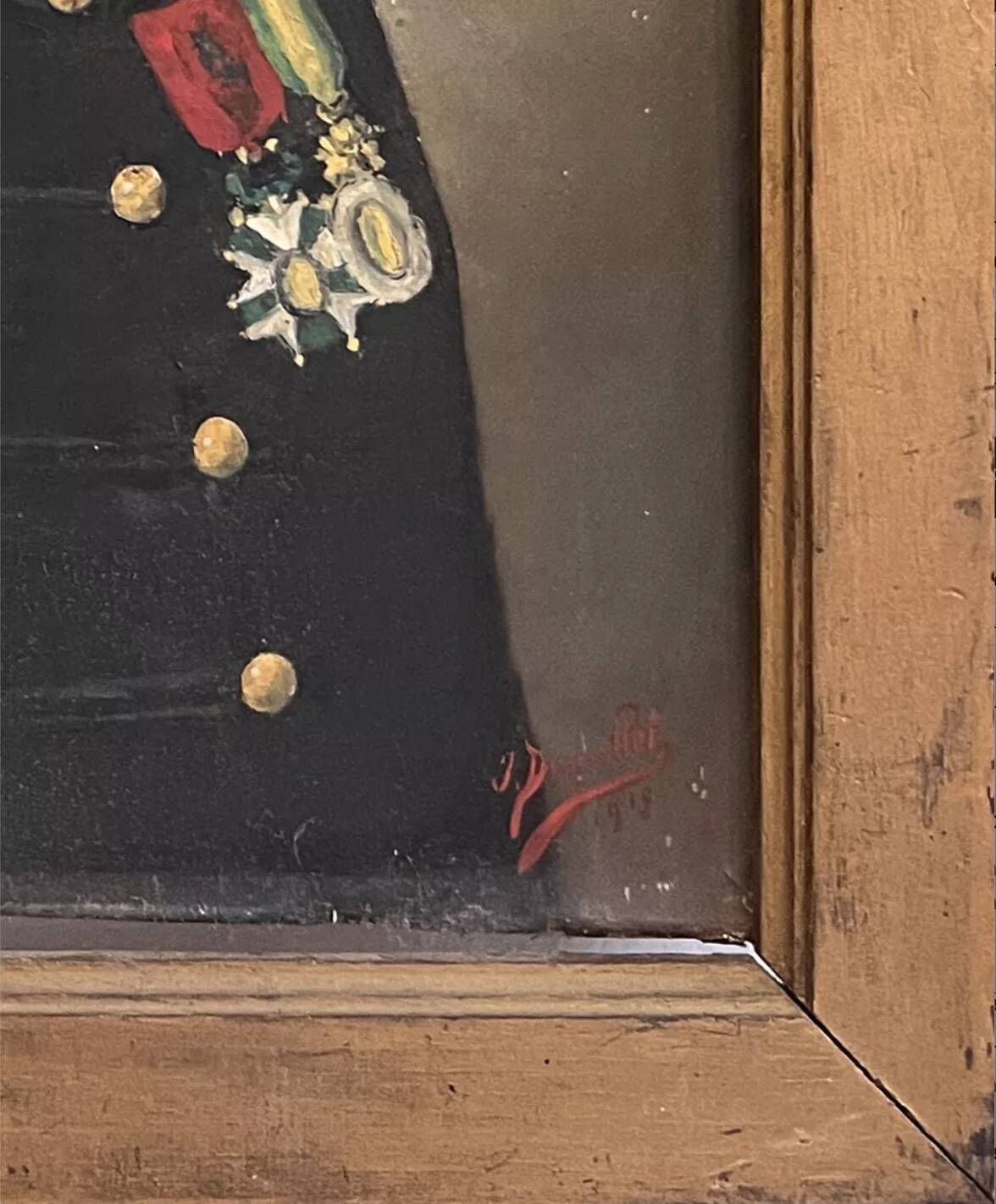 Oil on canvas by Jacques Dupiellet