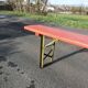 Folding brewery bench