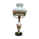Opaline marble porcelain lamp from the 1970s