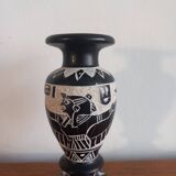 Neo-Egyptian Vase Style – Relief Portraits of Isis and Horus – H 18cm