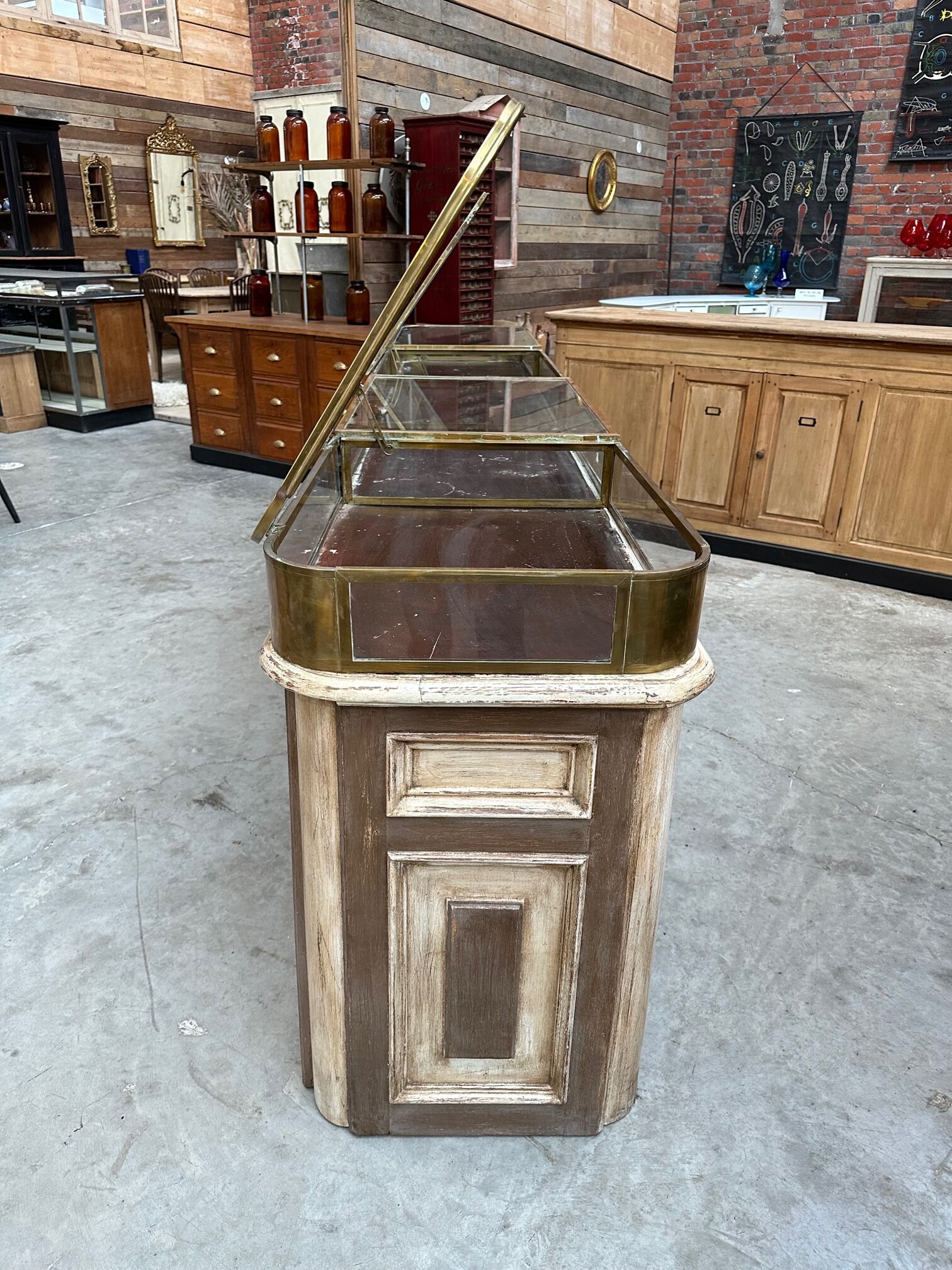 Showcase counter early twentieth century