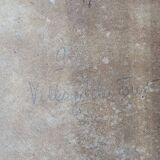 Oil painting on panel Village du Tour / Le Tour (Chamonix) Signed M Mart