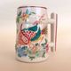 Mid-Century Modern Ceramic Mug Made in Portugal