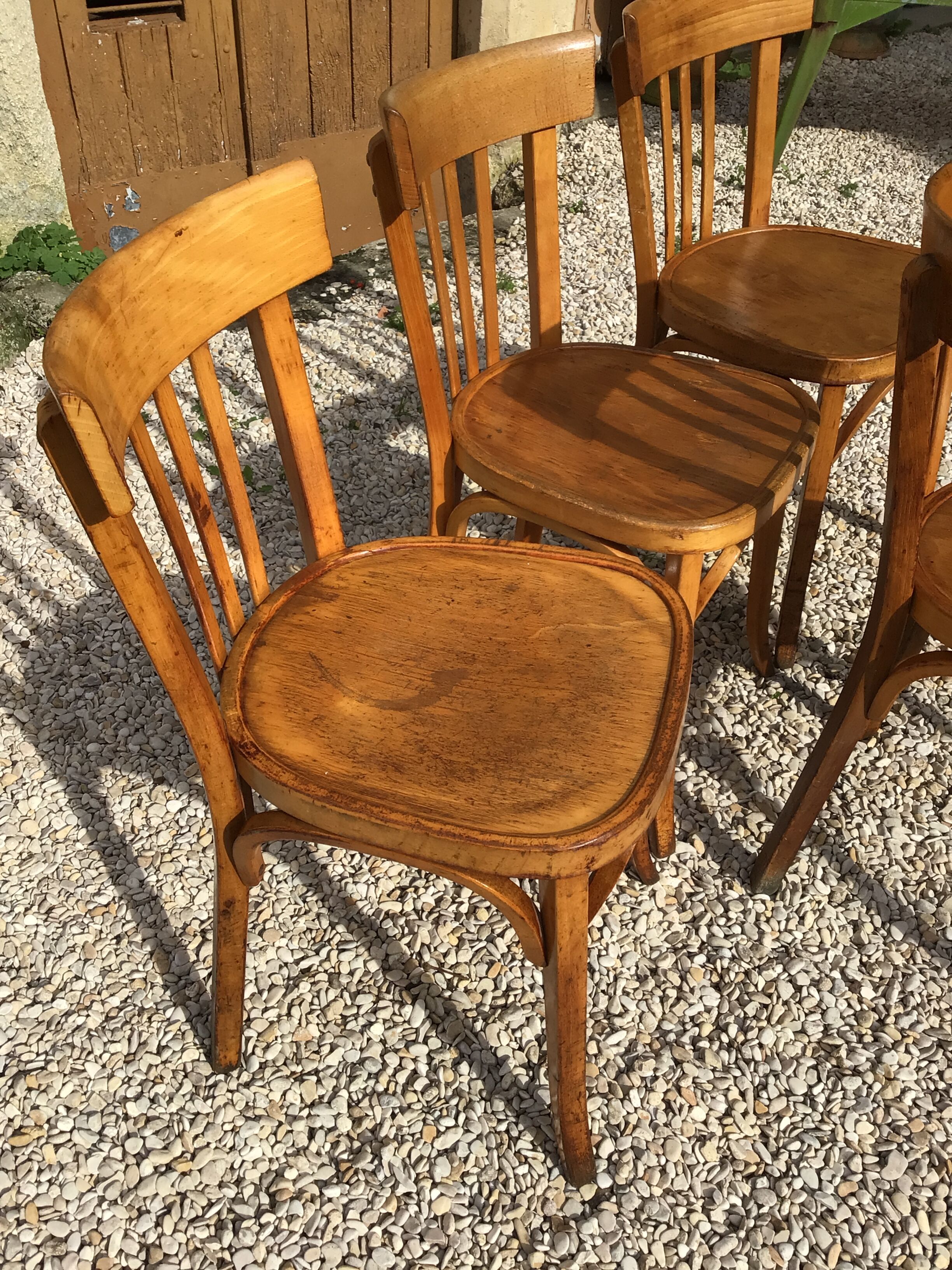 4 Baumann bistro chairs