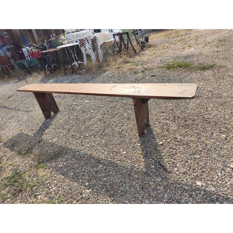 Pine bench